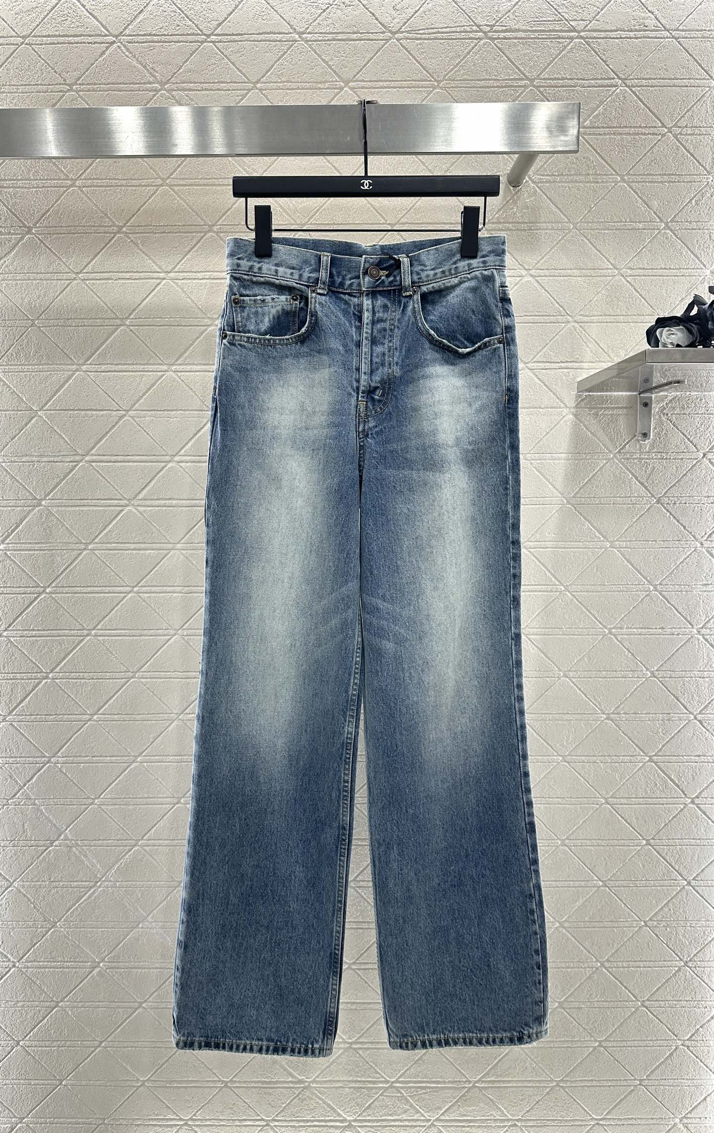 Cowboy straight leg pants