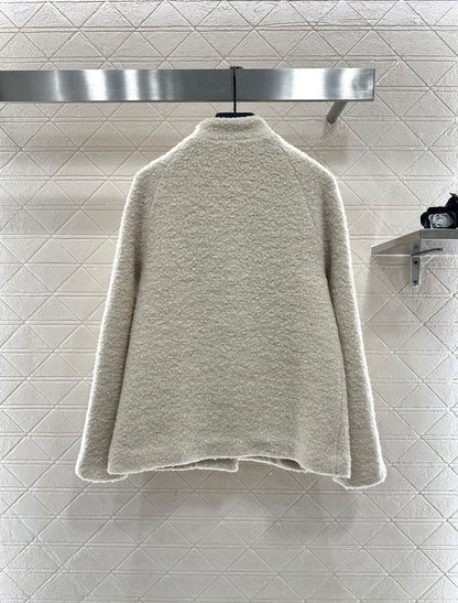 Wool fleece jacket