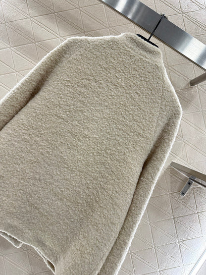 Wool fleece jacket