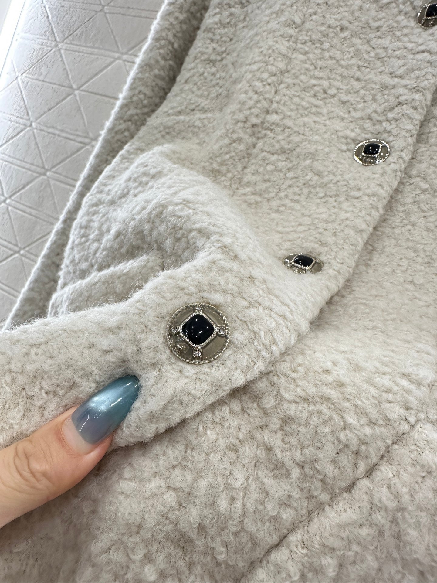 Wool fleece jacket