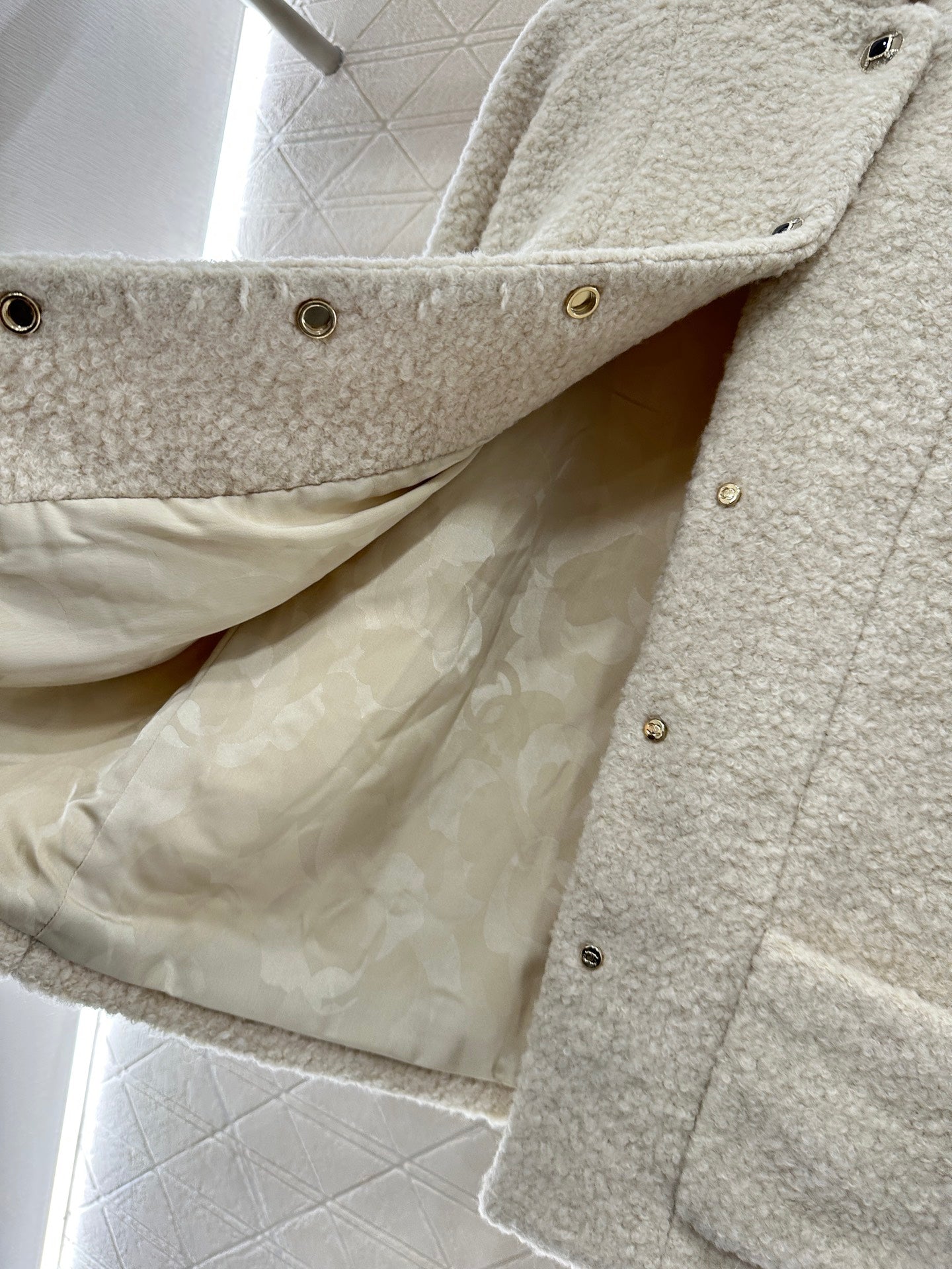 Wool fleece jacket