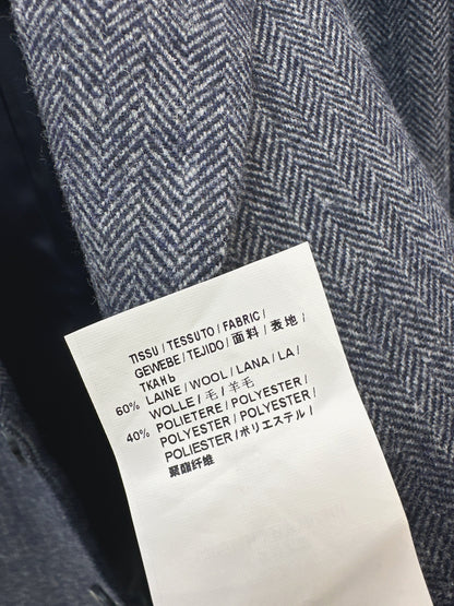 Brooch decoration wool suit jacket