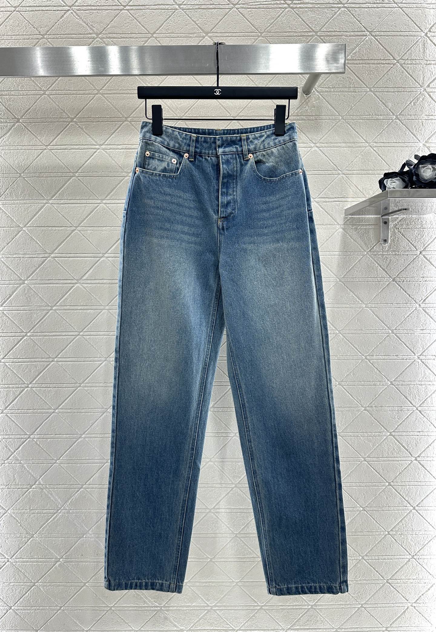 Cowboy straight leg pants