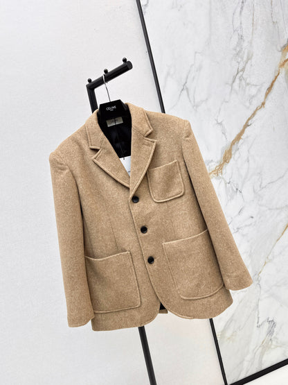 Wool suit jacket