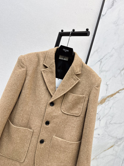 Wool suit jacket