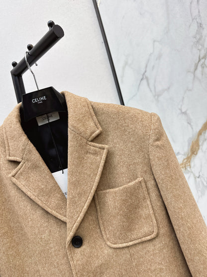 Wool suit jacket
