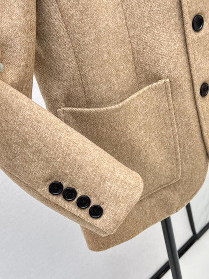 Wool suit jacket