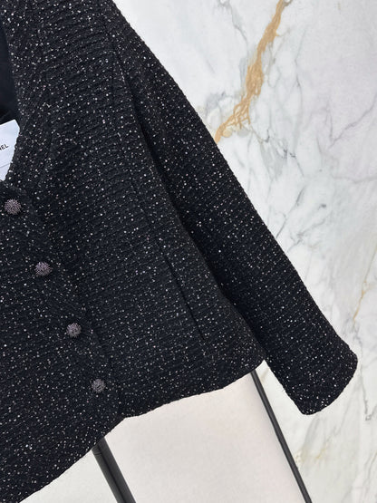Woven woolen woolen woolen coat