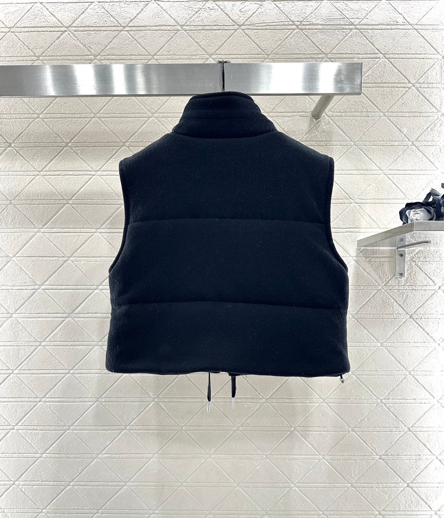 Hooded wool suit