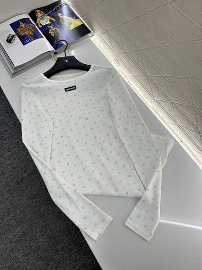 Slim fit round neck floral dress