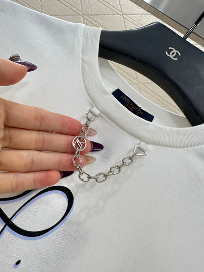 Round neck cartoon print 𝑇𝑒𝑒