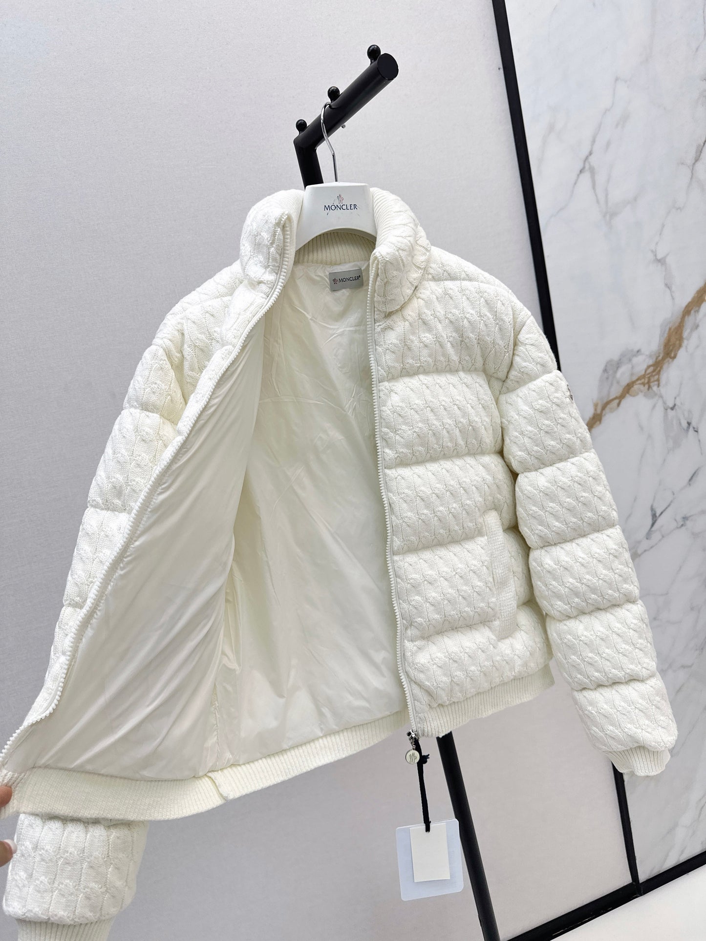 Wool Knitted Bread Down Jacket