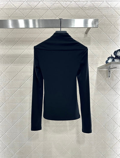 Slim fit rhinestone top