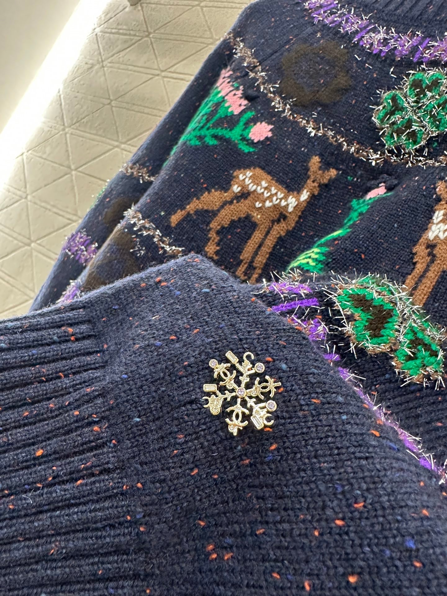 Heavy industry crochet sweater