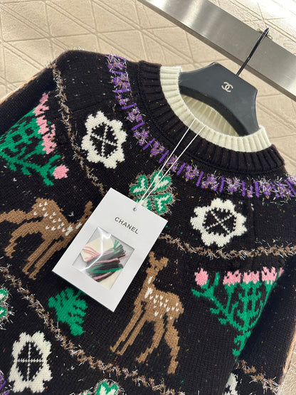 Heavy industry crochet sweater
