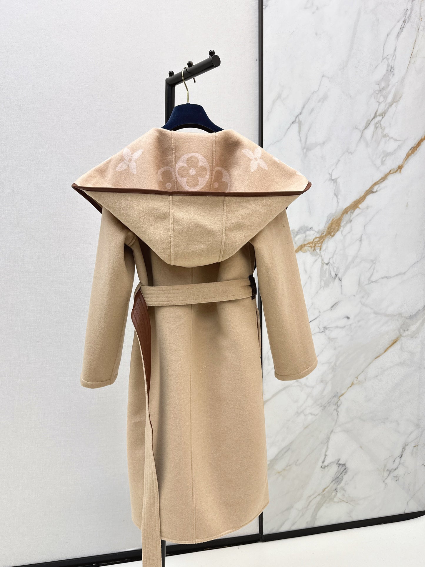 Double sided wrap around coat