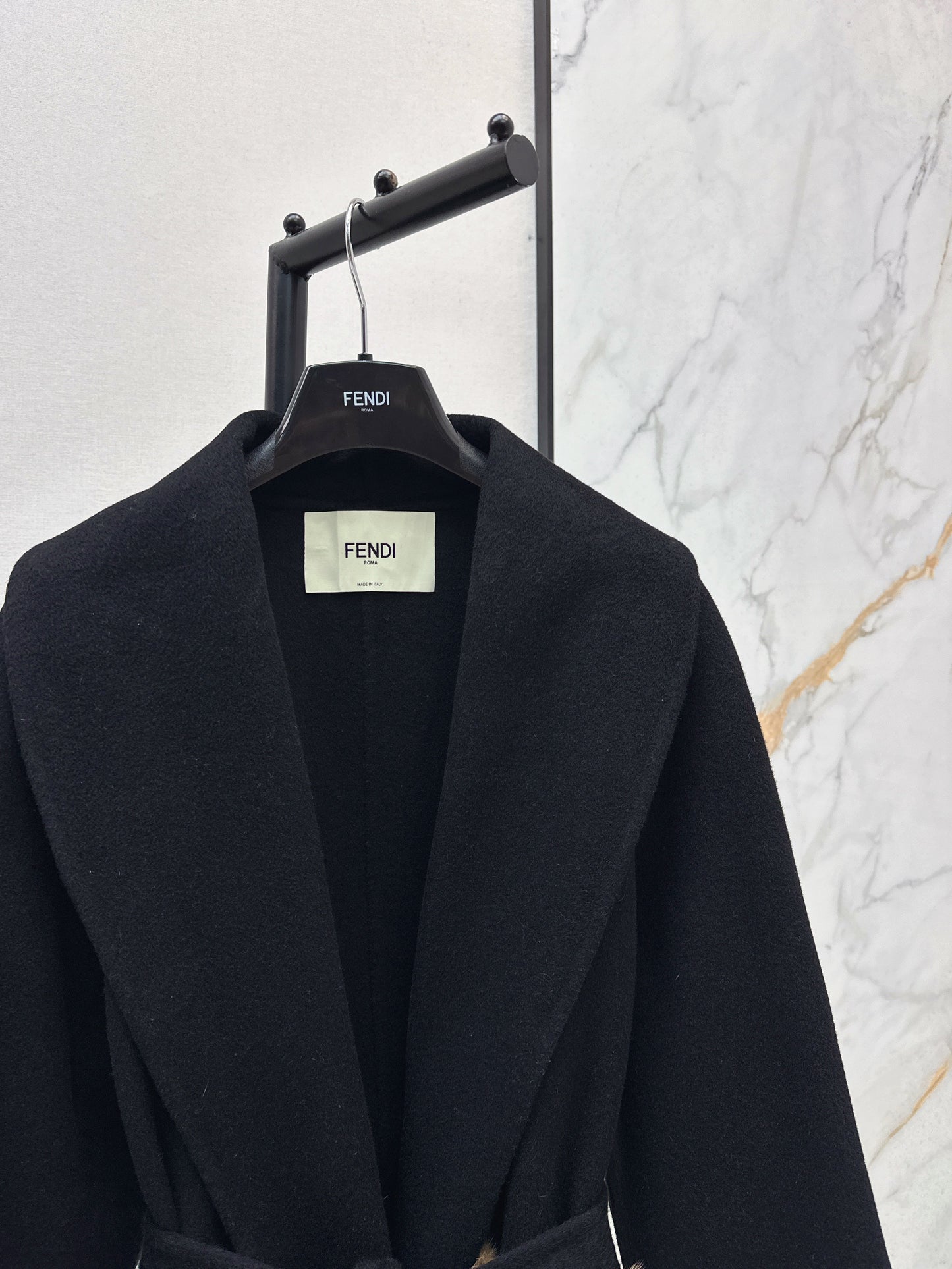 Double sided wool coat