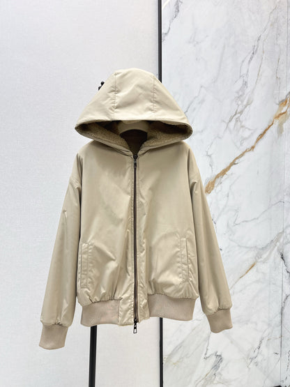 Warm plush jacket