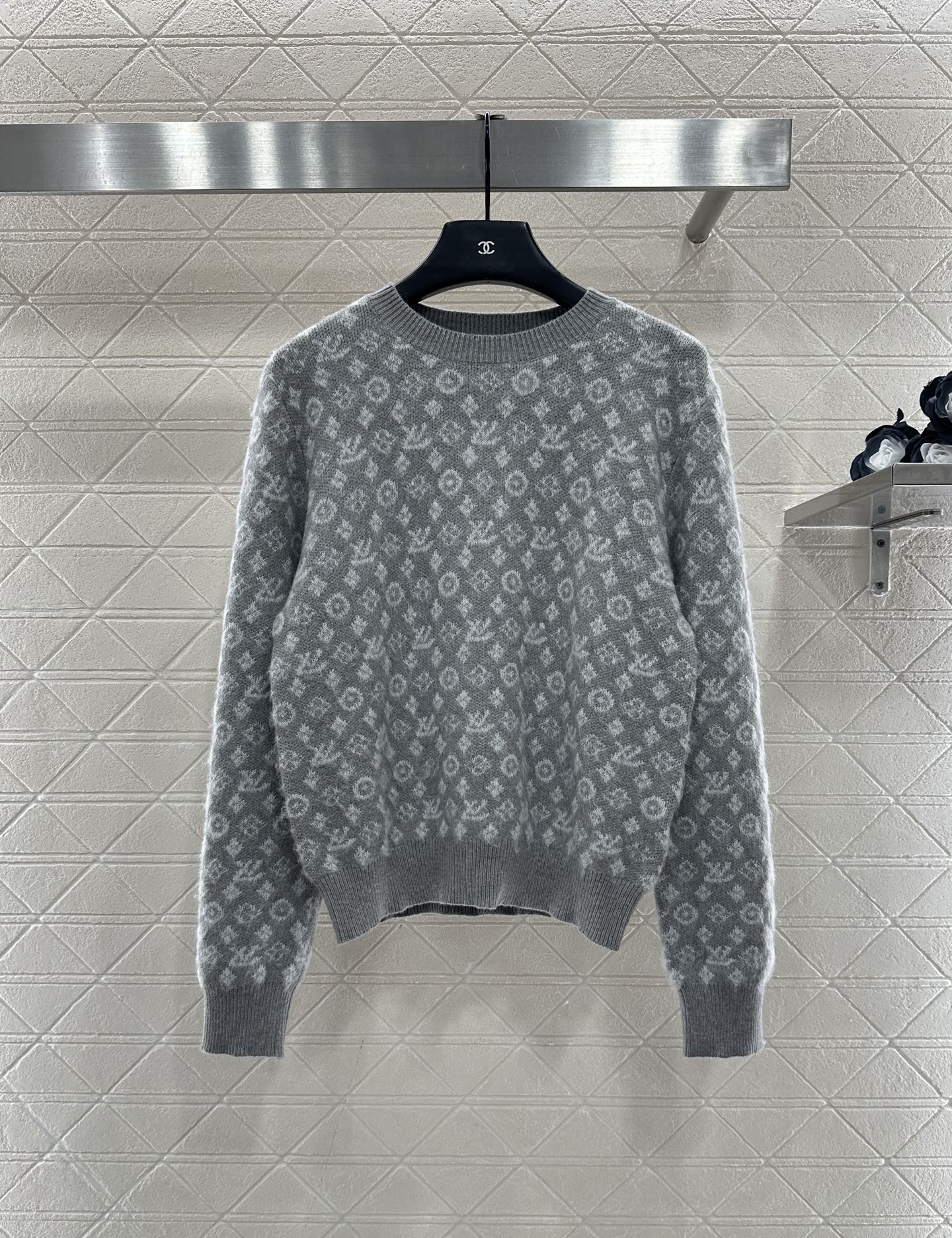 jacquard sweater