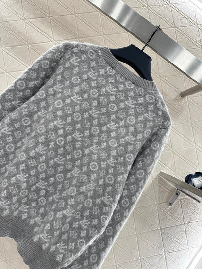 jacquard sweater