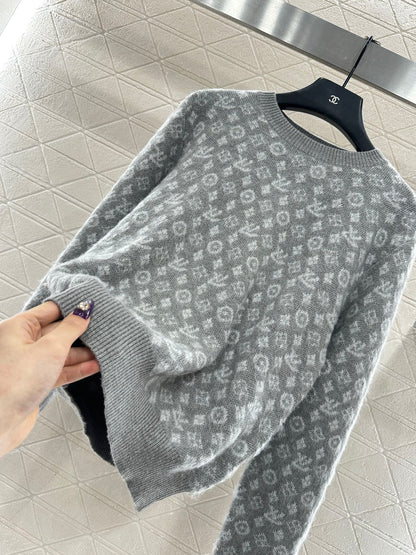jacquard sweater