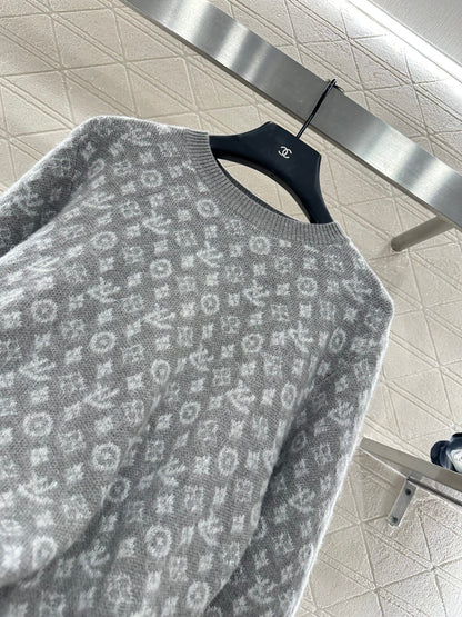 jacquard sweater