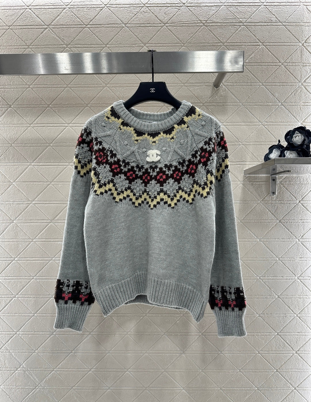 Heavy industry crochet sweater
