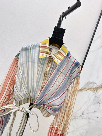 Holiday style printed shirt