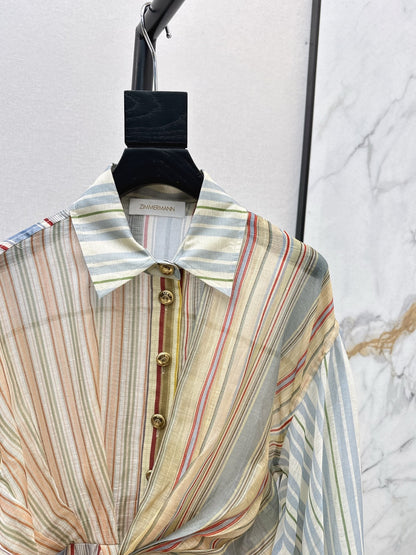 Holiday style printed shirt
