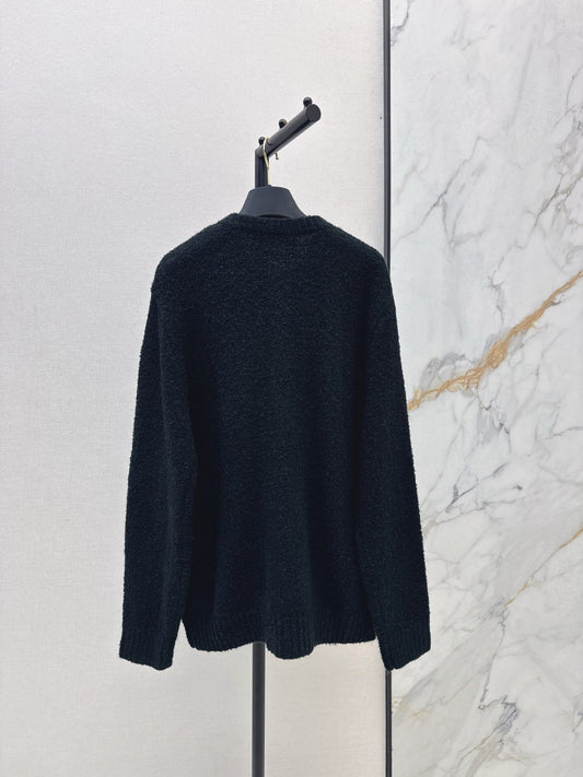 Flower jacquard cardigan