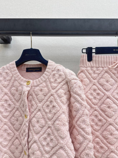 Lingge Knitted Set