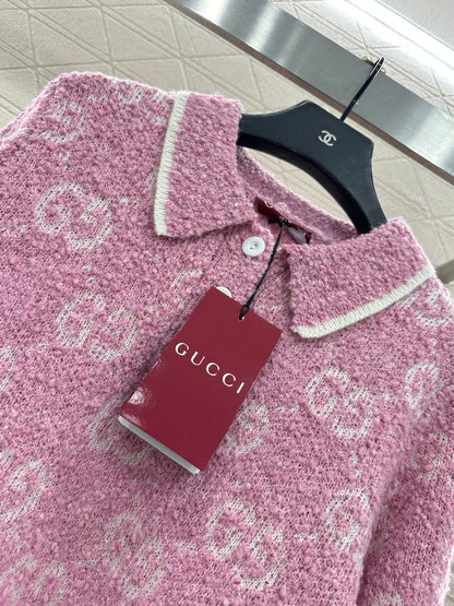Jacquard Knitted Top