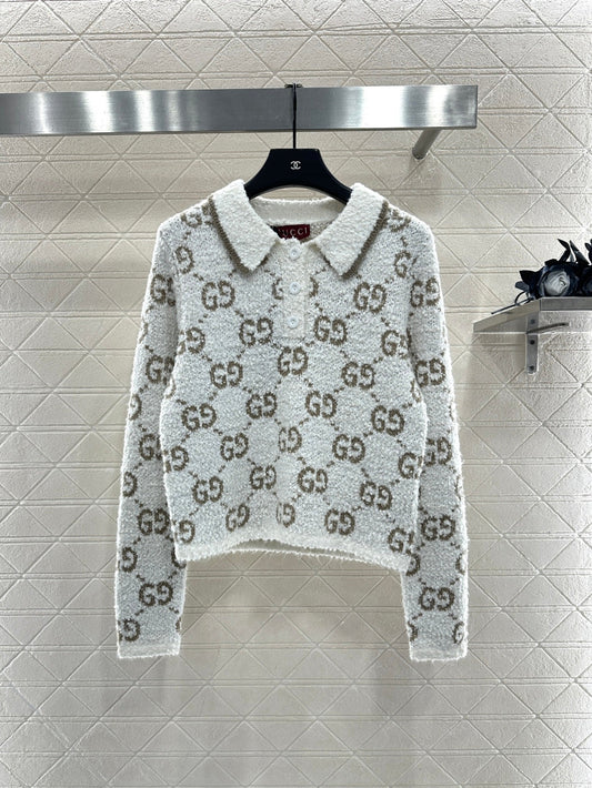 Jacquard Knitted Top