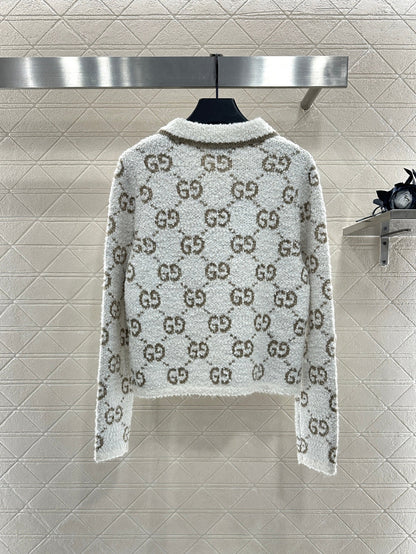 Jacquard Knitted Top