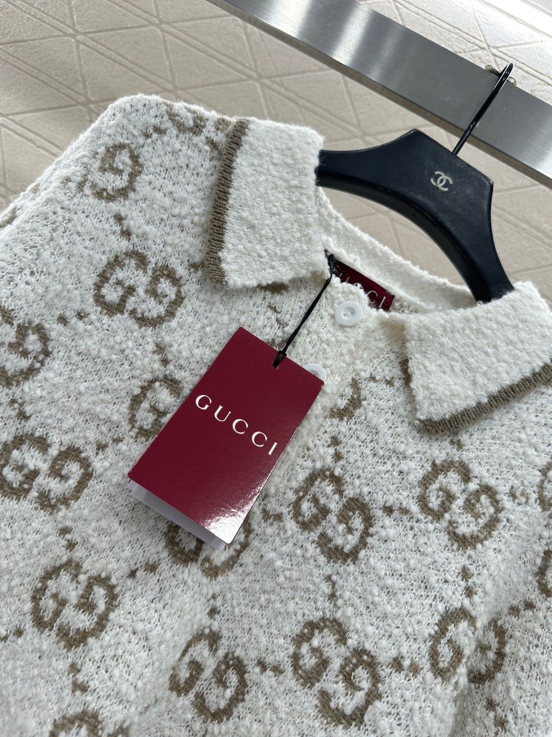 Jacquard Knitted Top