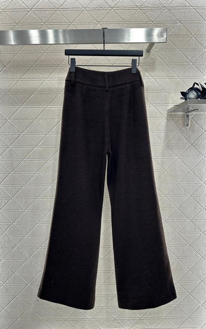 Stand up collar jacket and pants set