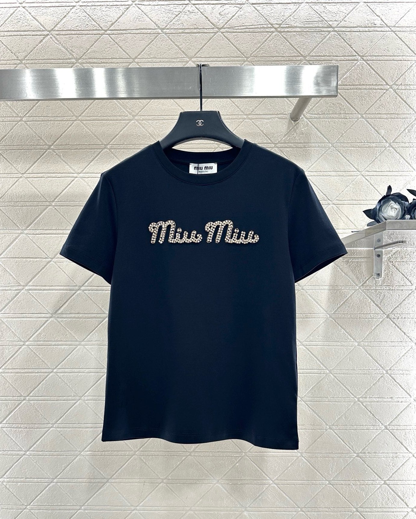 Dingzhu Hot Diamond Short Sleeve 𝑇𝑒𝑒