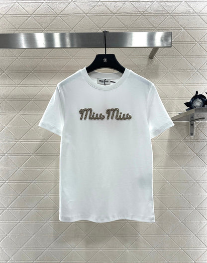 Dingzhu Hot Diamond Short Sleeve 𝑇𝑒𝑒