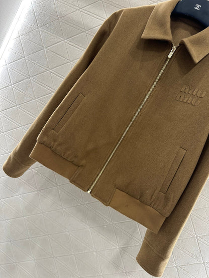 Collar zipper jacket jacket