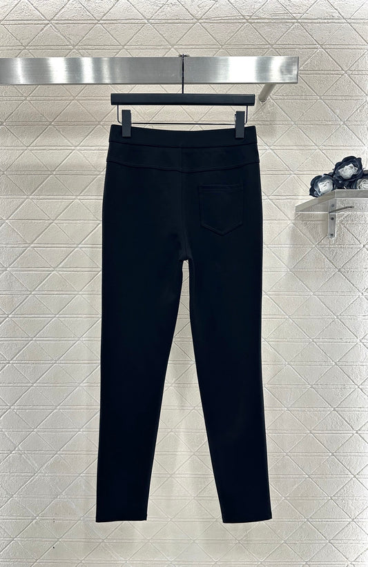 Retro stretch pencil pants
