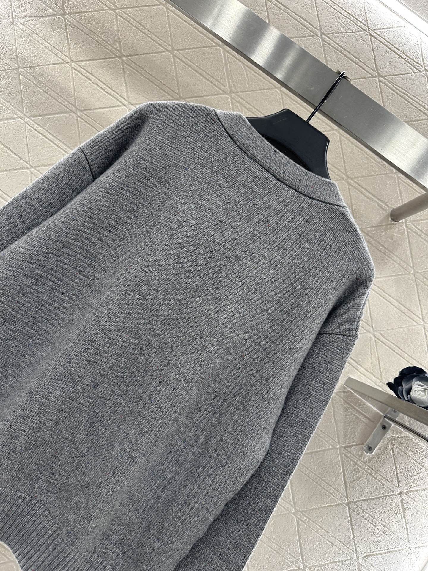 Bow knit cardigan