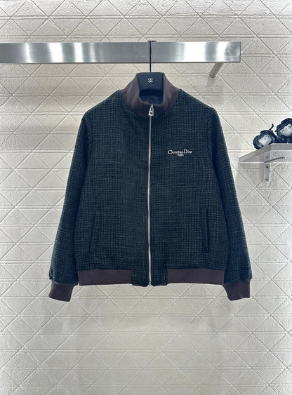 Knitted woolen jacket