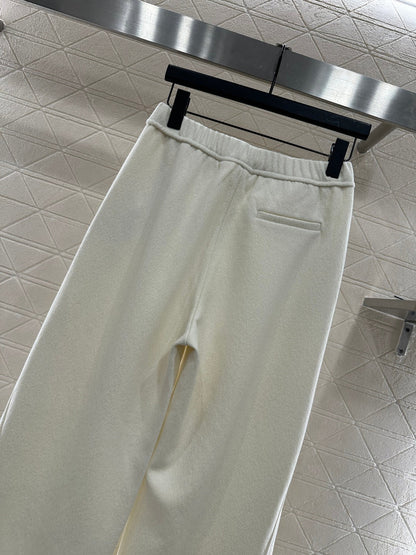 High waisted wide leg pants