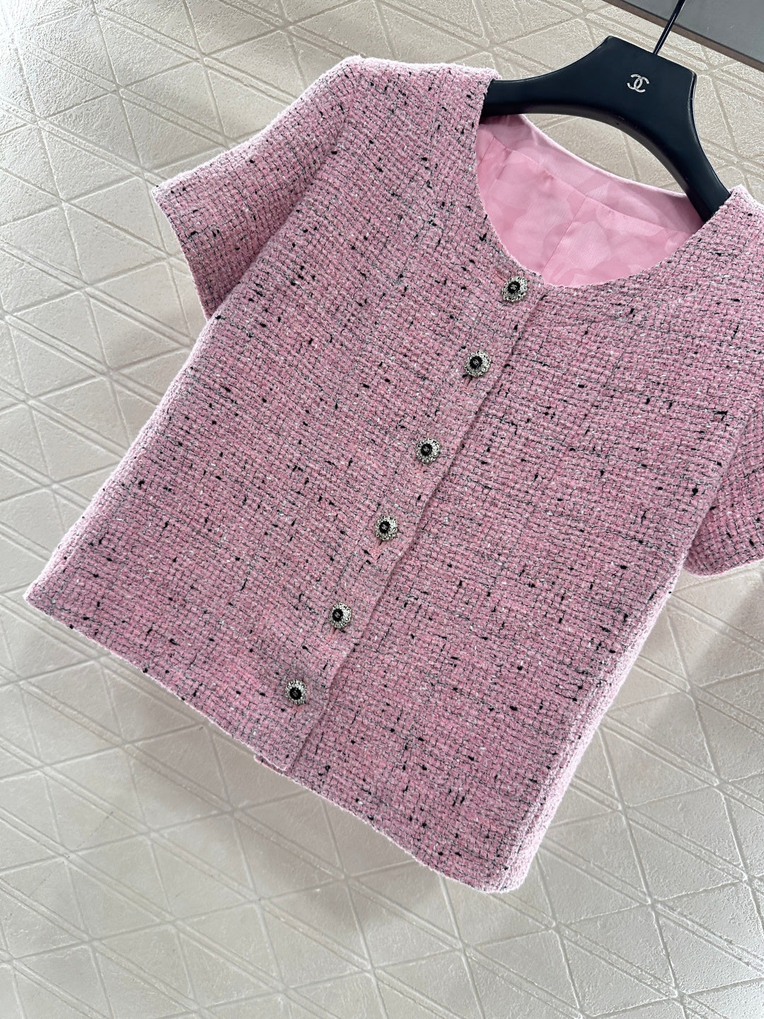 Round neck dress jacket