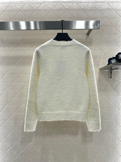 Order pearl crochet sweater