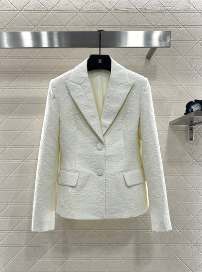 Shoulder suit half skirt set
