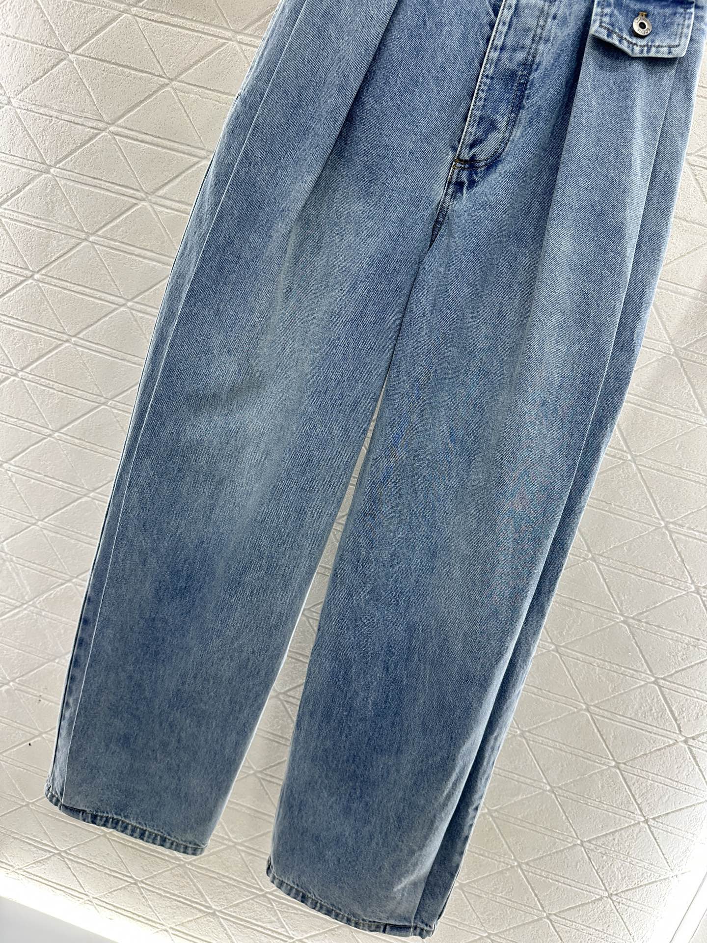 Belt Carrot Wide Leg Pants