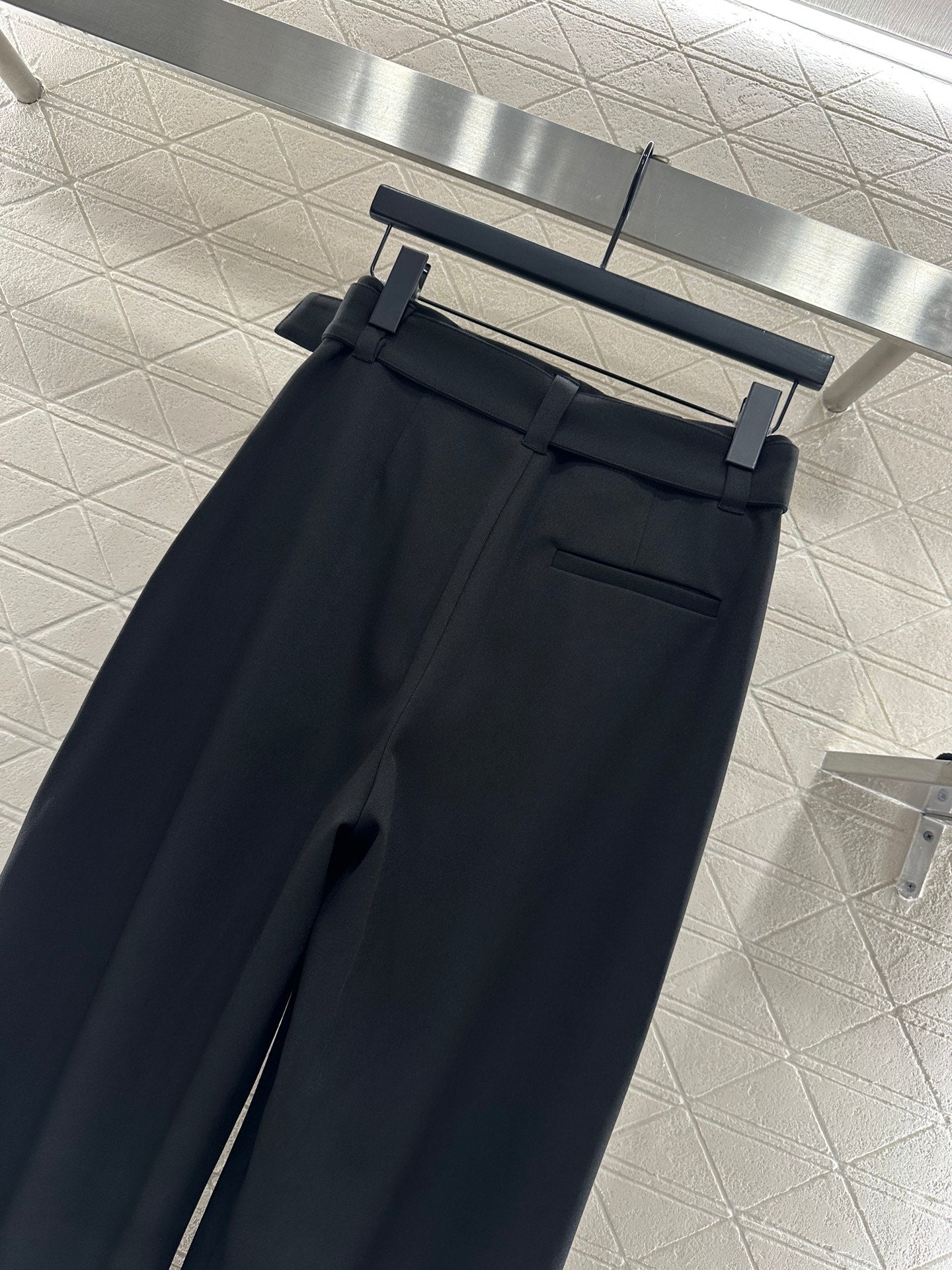 Belt Carrot Wide Leg Pants