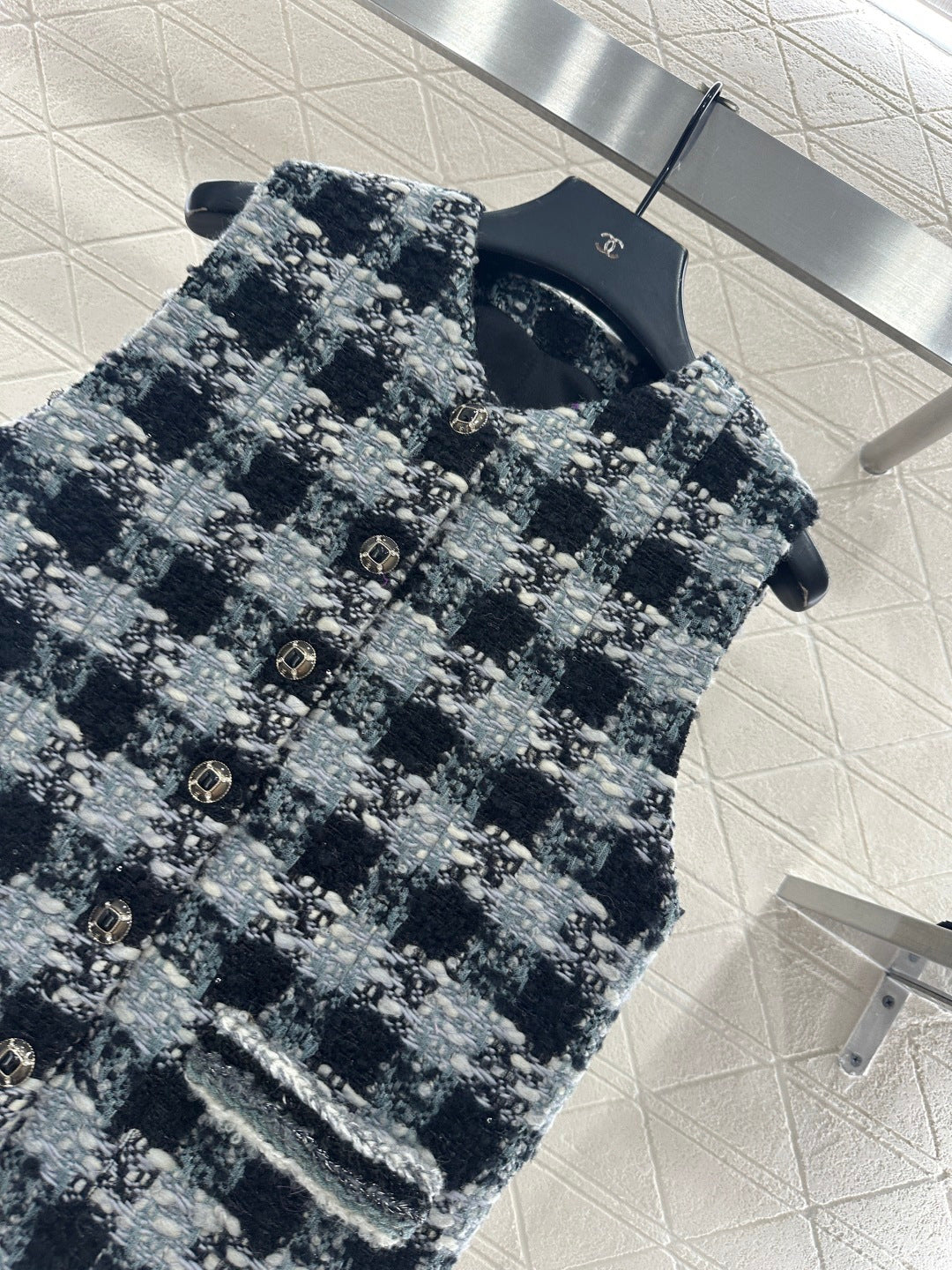 Woven Dress Vest