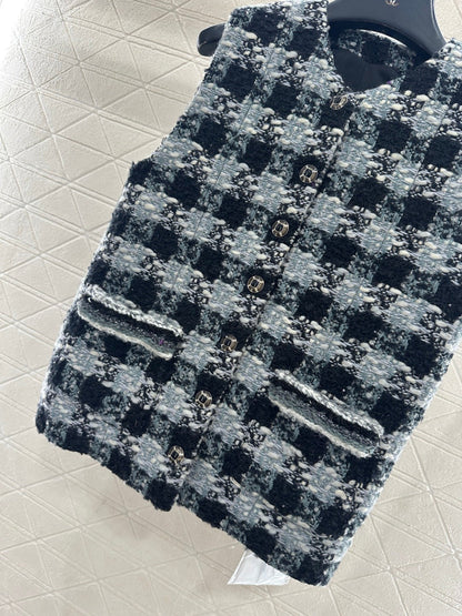 Woven Dress Vest